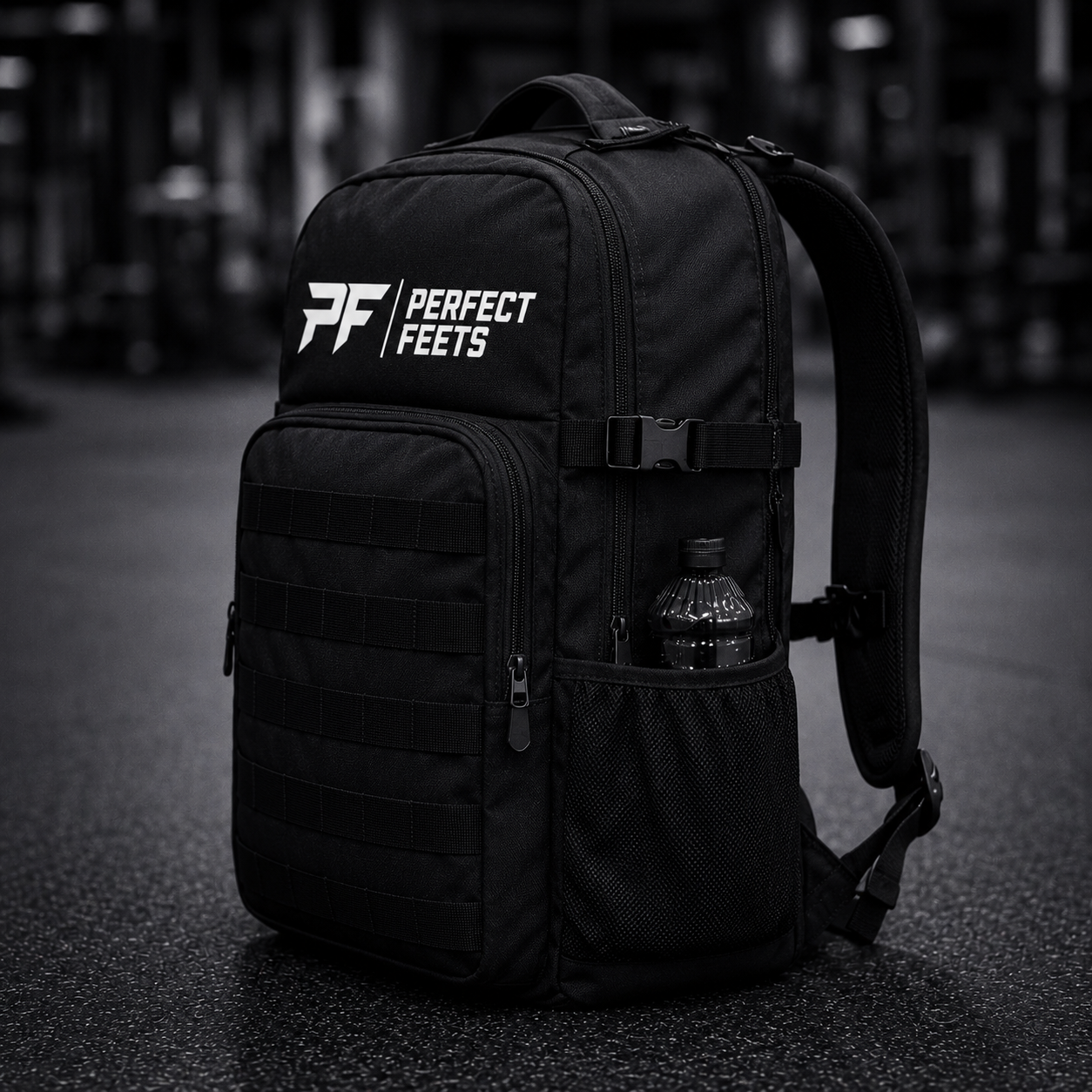 Perfect Feet Elite Command Backpack – Tactical Stealth Black