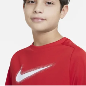 Nike Child Sport T-shirt - Red Hover Image