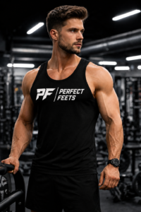 Perfect Feets Apex Performance Tank – Stealth Black