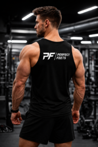 Perfect Feets Apex Performance Tank – Stealth Black Hover Image