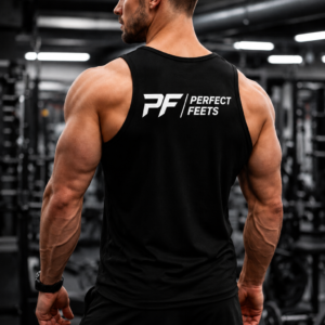 Perfect Feets Apex Performance Tank – Stealth Black Hover Image